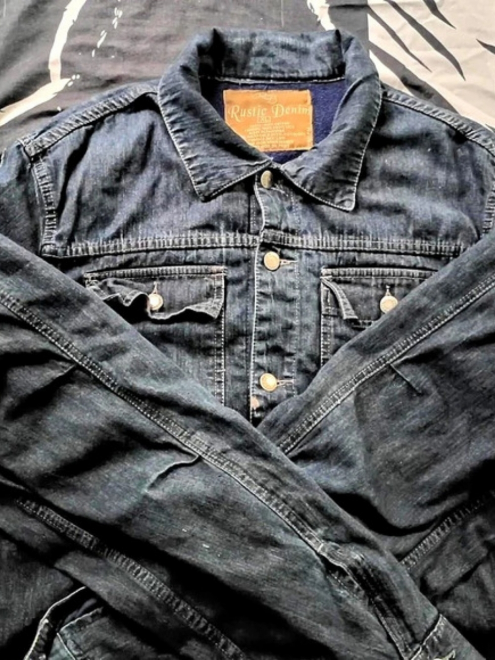 Rustic Denim Women's Denim Jacket in Blue